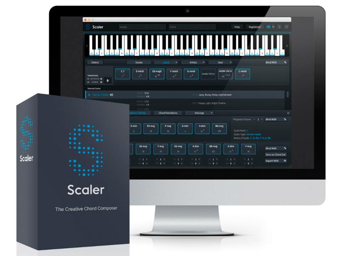 Scaler. Scaler 2. Scaler VST. Plugin Boutique. Веб дизайн.