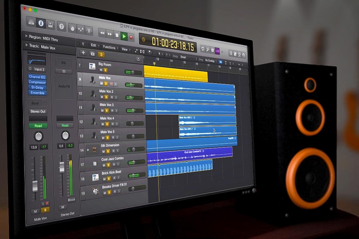 logic pro x 10.4.4 firt use