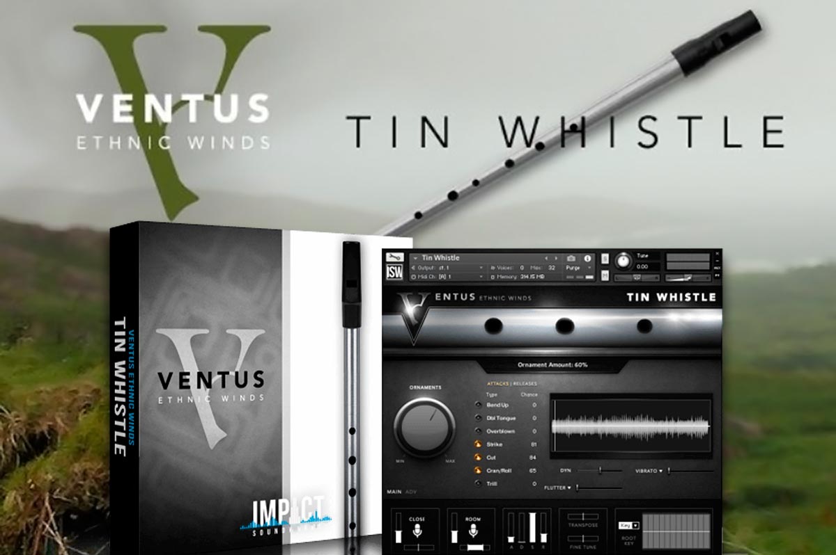 Impact Soundworks Ventus Tin Whistle KONTAKT