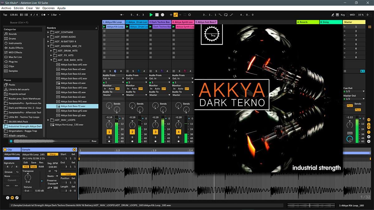 Akkya Dark Tekno Elements BATTERY-WAV
