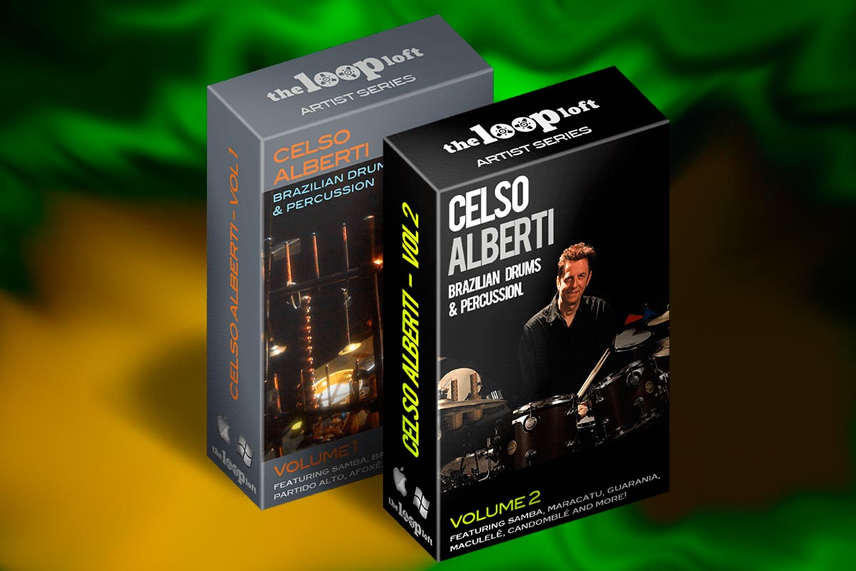 Celso Alberti Brazil Drums Vol1-2 WAV-REX2-AIFF-RMX