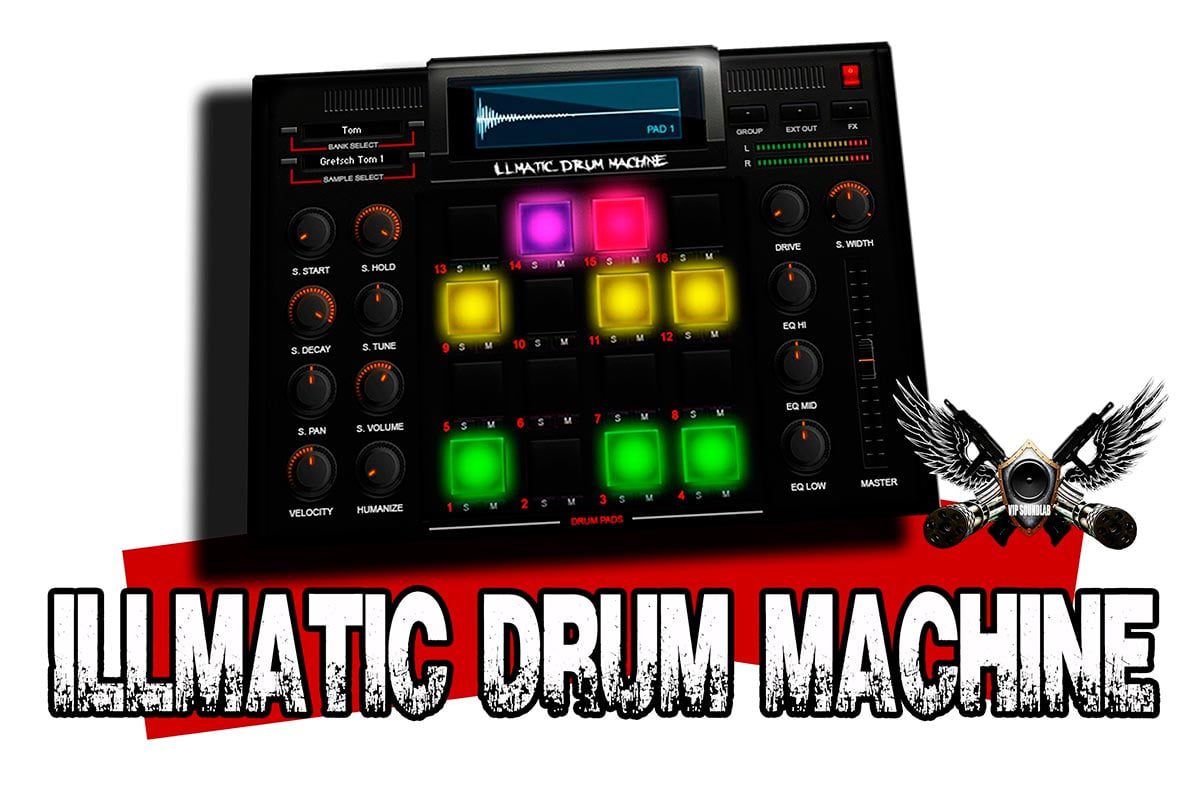 VIP Soundlab The Illmatic Drum Machine KONTAKT