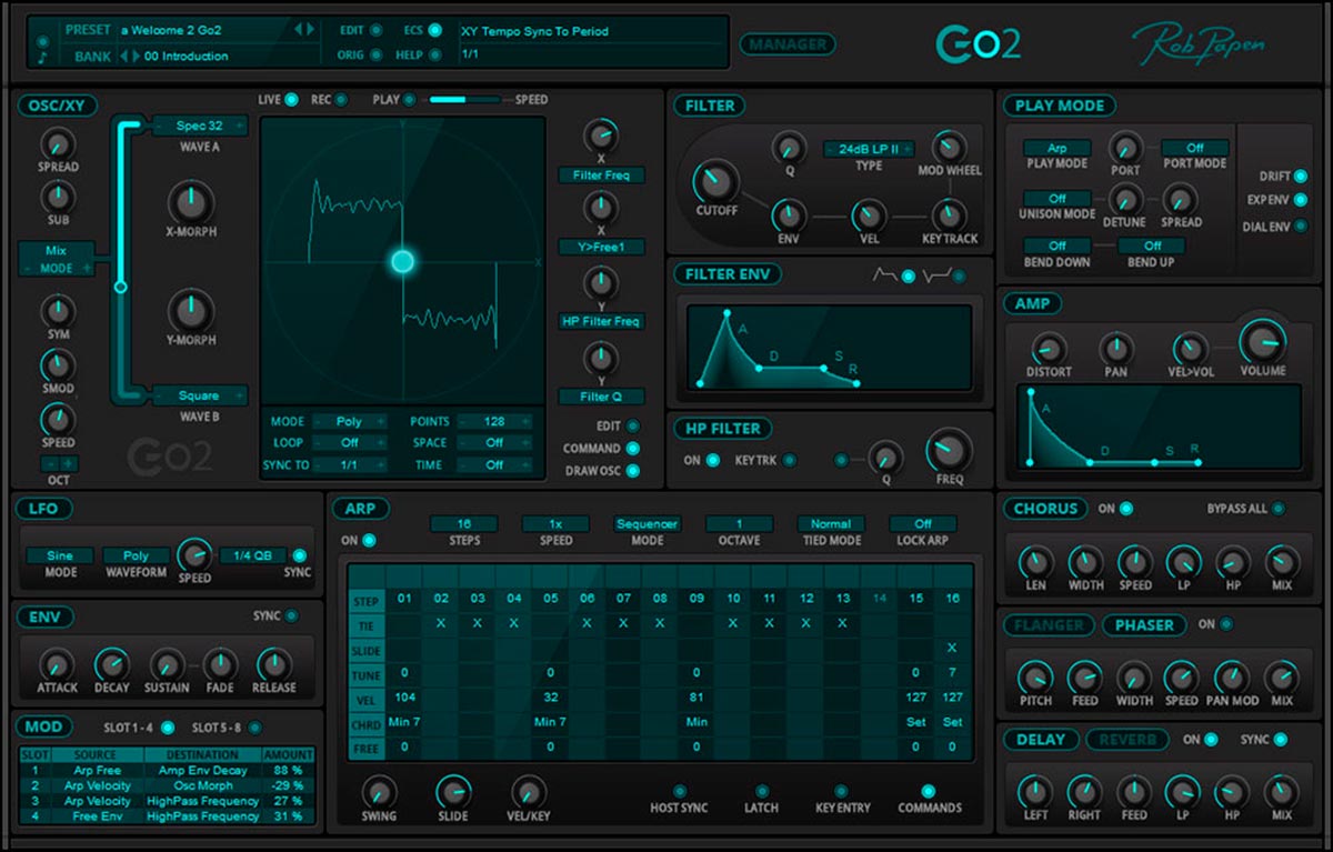 Rob Papen Go2 Synthesizer VST-AAX WINDOWS x86 x64