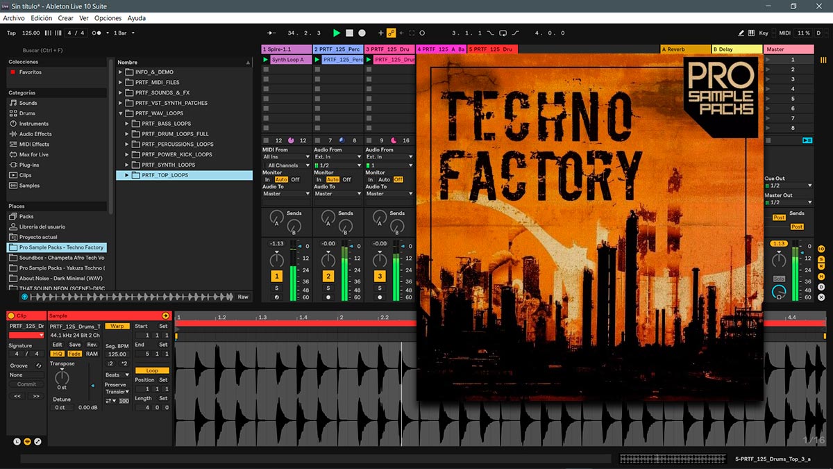 Pro Sample Packs Techno Factory WAV-MIDI-PRESETS