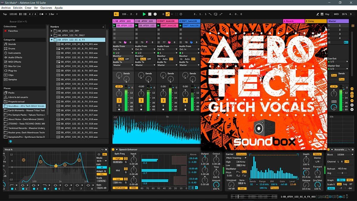 Soundbox Afro Tech Glitch Vocals Pack WAV