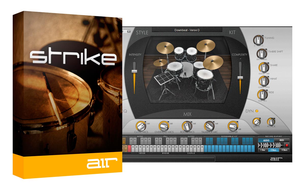 AIR Music Tech Strike 2-0-7 VSTi-AAX WIN x86 x64