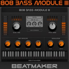 808 BassModule 3-3-1 VST-AU WIN-MAC