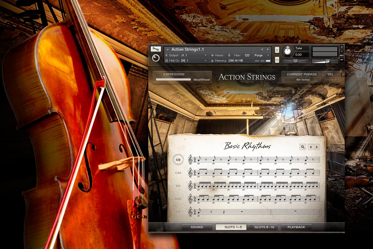 action strings kontakt tutorial