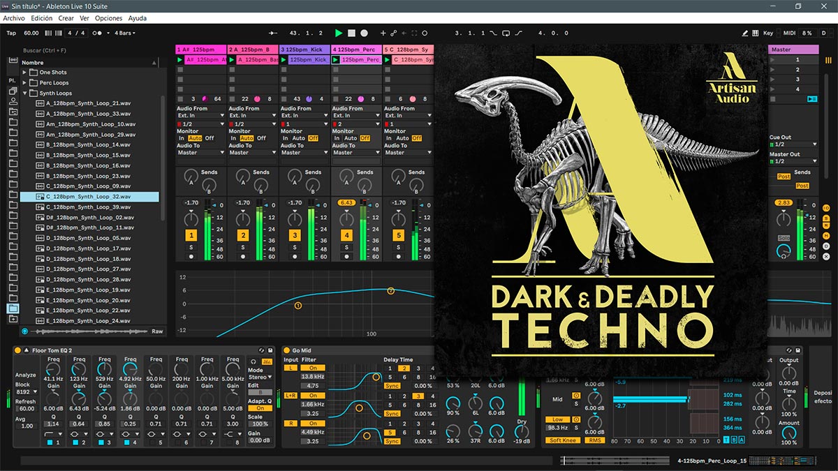 Artisan Audio Dark and Deadly Techno WAV