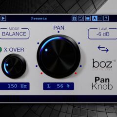 BozDigital PanKnob 1-0-2 VST-AU WIN-MAC