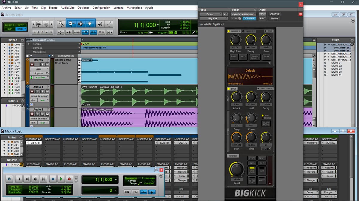 Credland Audio BigKick 1-7-4 VST-AAX WiN x86 x64