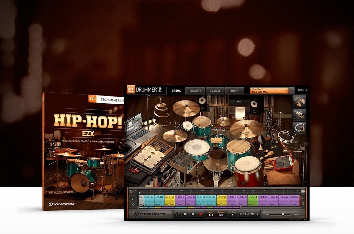 Toontrack Hip-Hop EZX for Superior Drummer