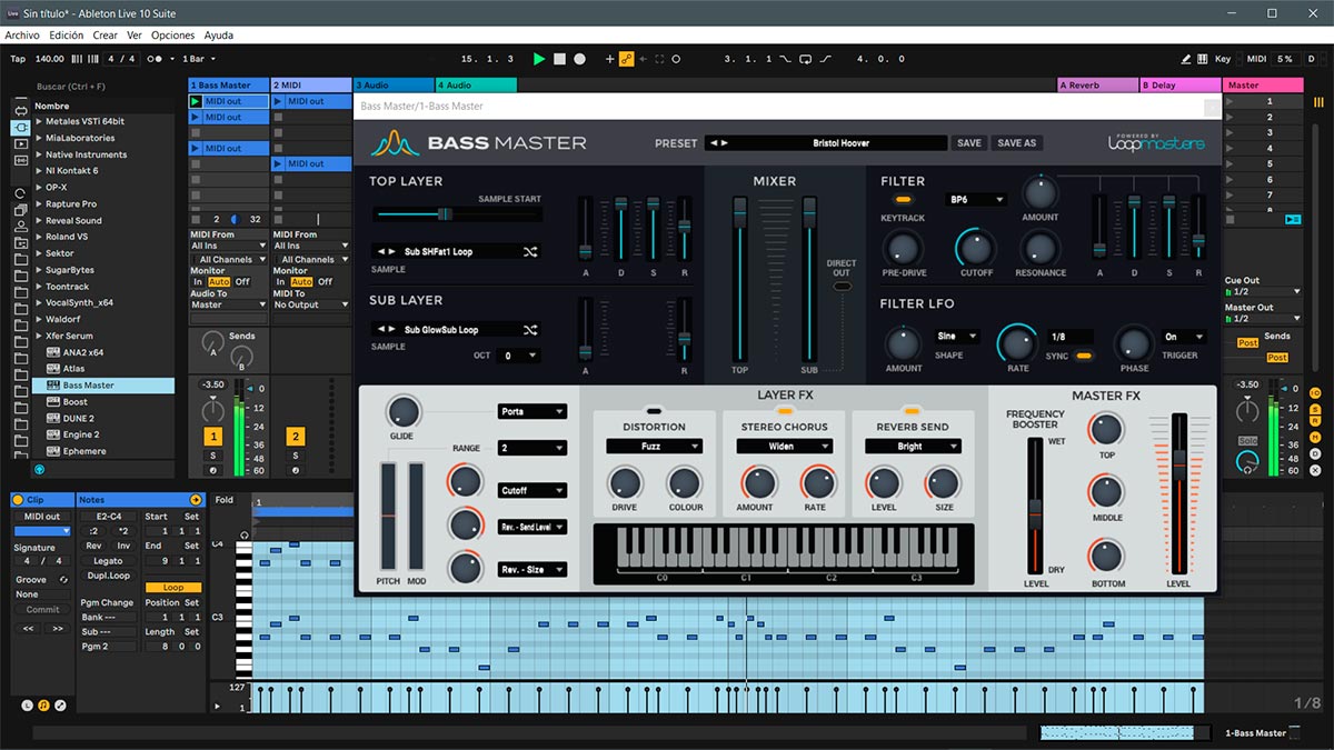 Loopmasters Bass Master 1-1-1 VST-AU WiN-MAC