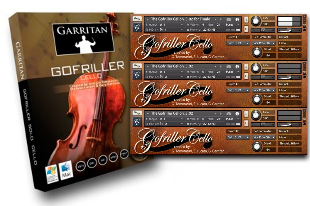 Garritan Gofriller Solo Cello 3-02 KONTAKT