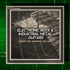 Electronic Rock and Industrial Metal Guitars WAV