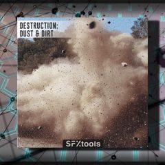 SFXtools Destruction Dust and Dirt WAV