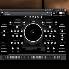 Triple Spiral Audio Fission KONTAKT