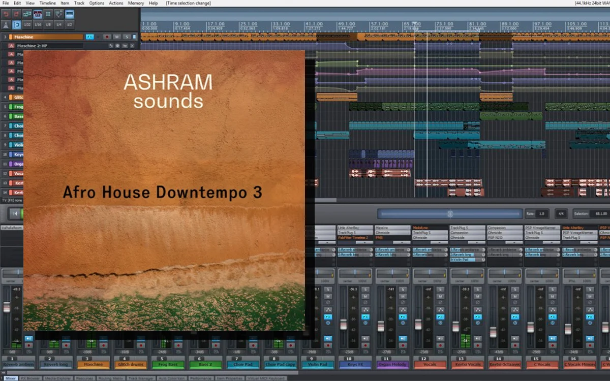【采样】ASHRAM Afro House Downtempo 3 WAV