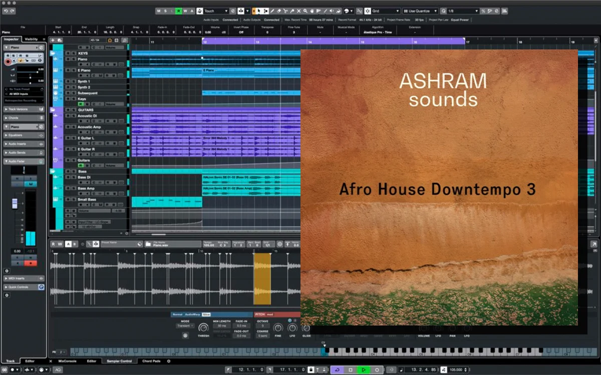 【采样】ASHRAM Afro House Downtempo 3 WAV