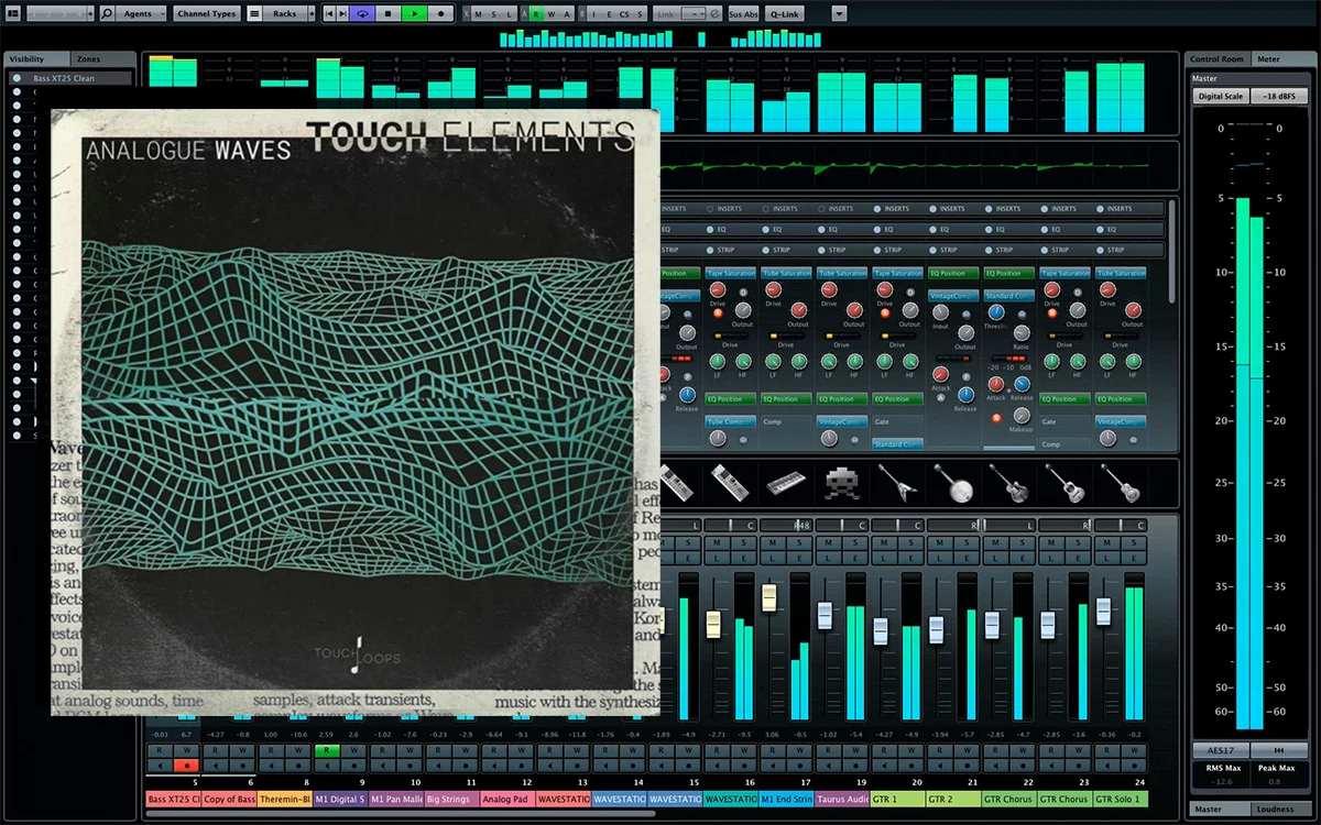 【采样】Touch Loops Analogue Waves WAV