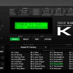 Kawai K1 Emulation Plugin WiN