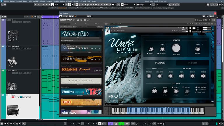 Impact Soundworks Water Piano Kontakt Audiotools