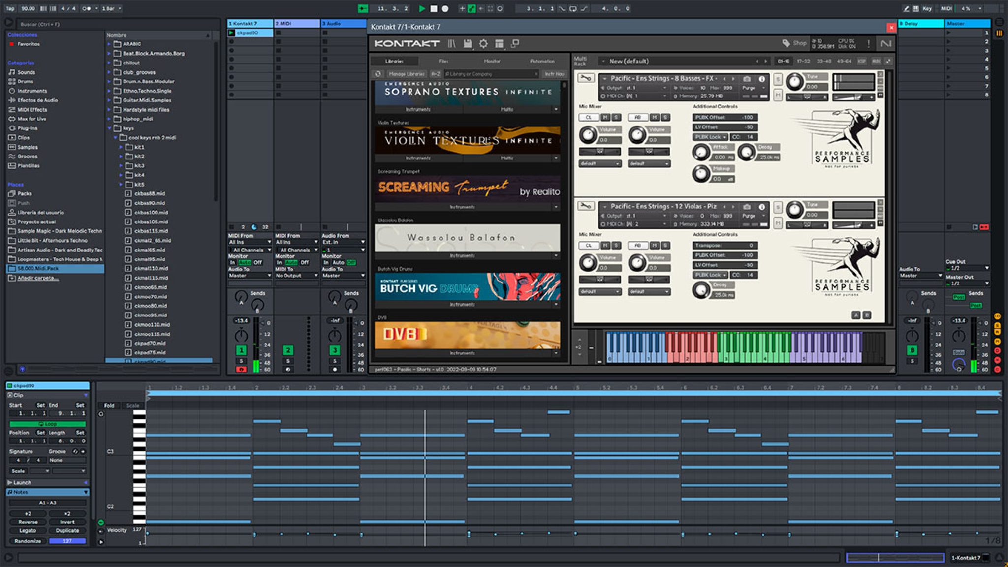 Pacific Ensemble Strings KONTAKT AUDIOTOOLS