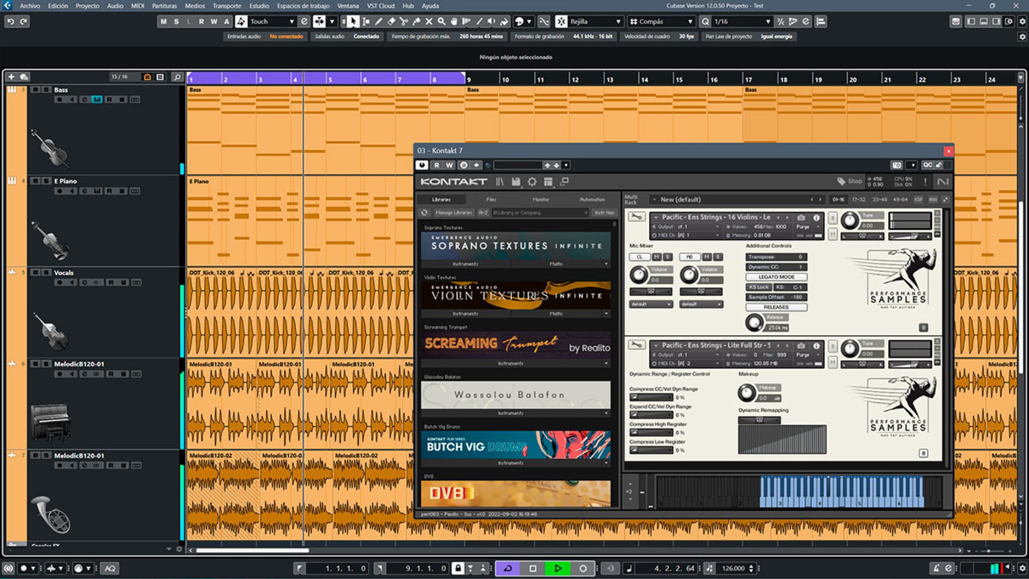Pacific Ensemble Strings KONTAKT AUDIOTOOLS