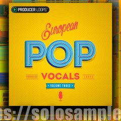 Producer Loops European Pop Vocals Vol3