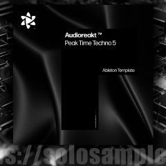 Audioreakt Peak Time Techno v5 Ableton