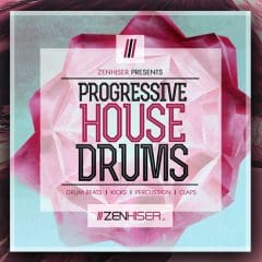 Zenhiser Progressive House Drums WAV